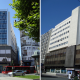 Banco Exterior de España en A Coruña, edificio de nueva planta. 1967