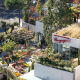 Edificio para local comercial Bourguignon Floristas